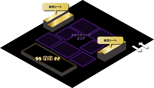 金色シート