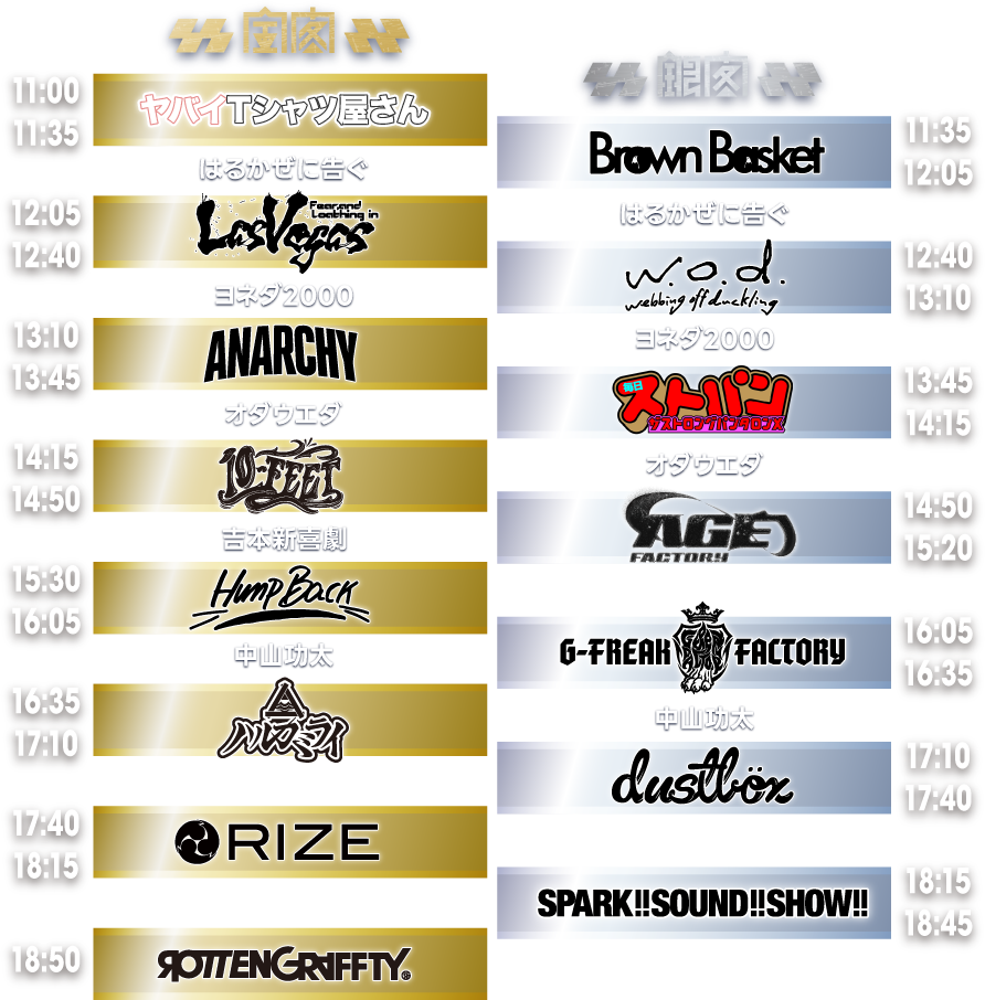 12月13日タイムテーブル