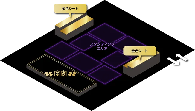 金色シート